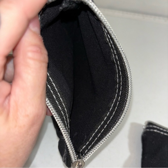 🛍️3/$30 Kiehl’s black zippered cosmetic travel pouch bag - Picture 8 of 12